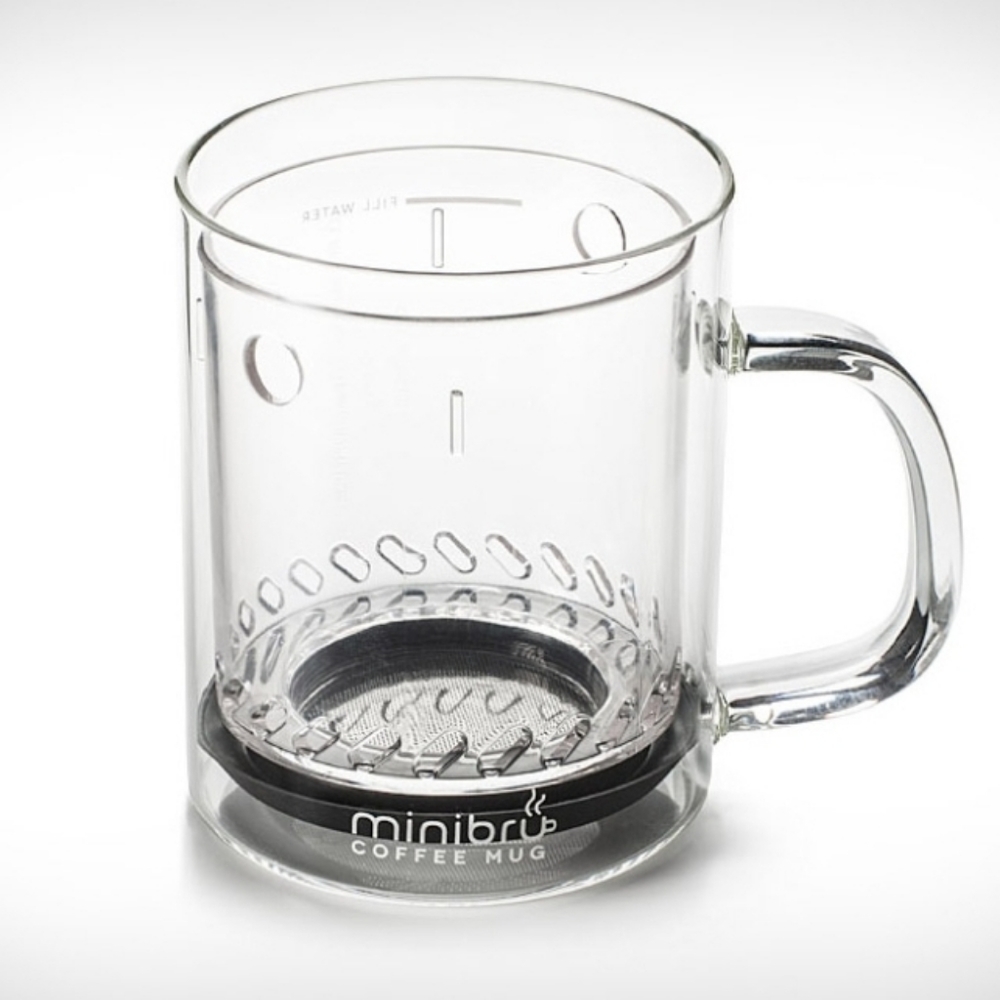 MiniBru French Press Coffee Mug